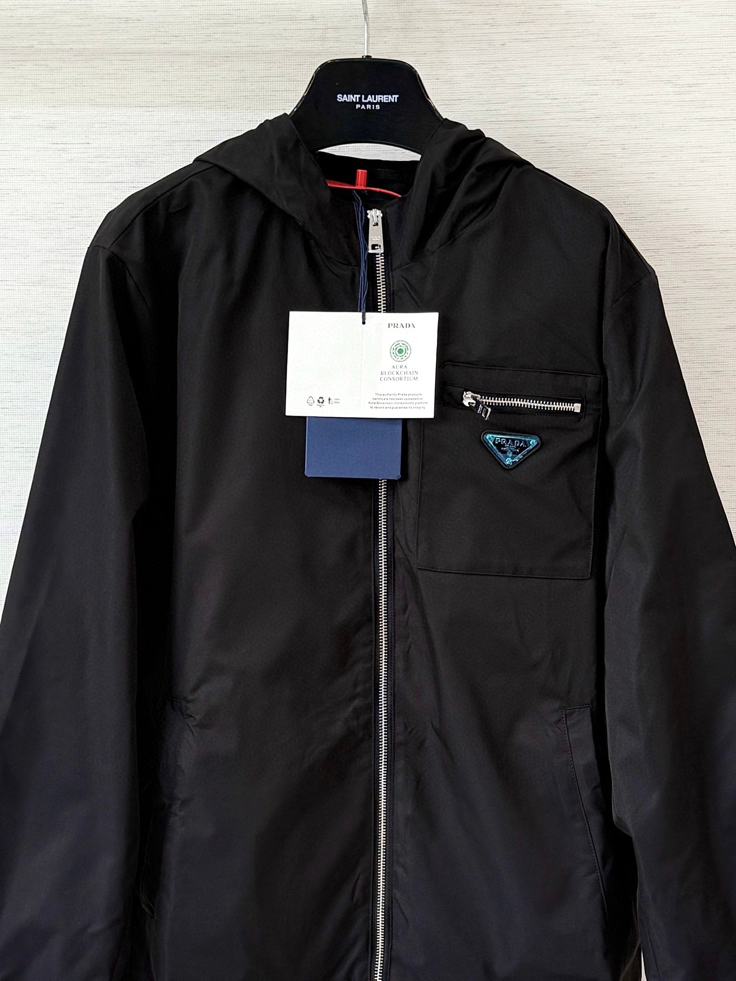 PRADA HOODED JACKET STYLE 128