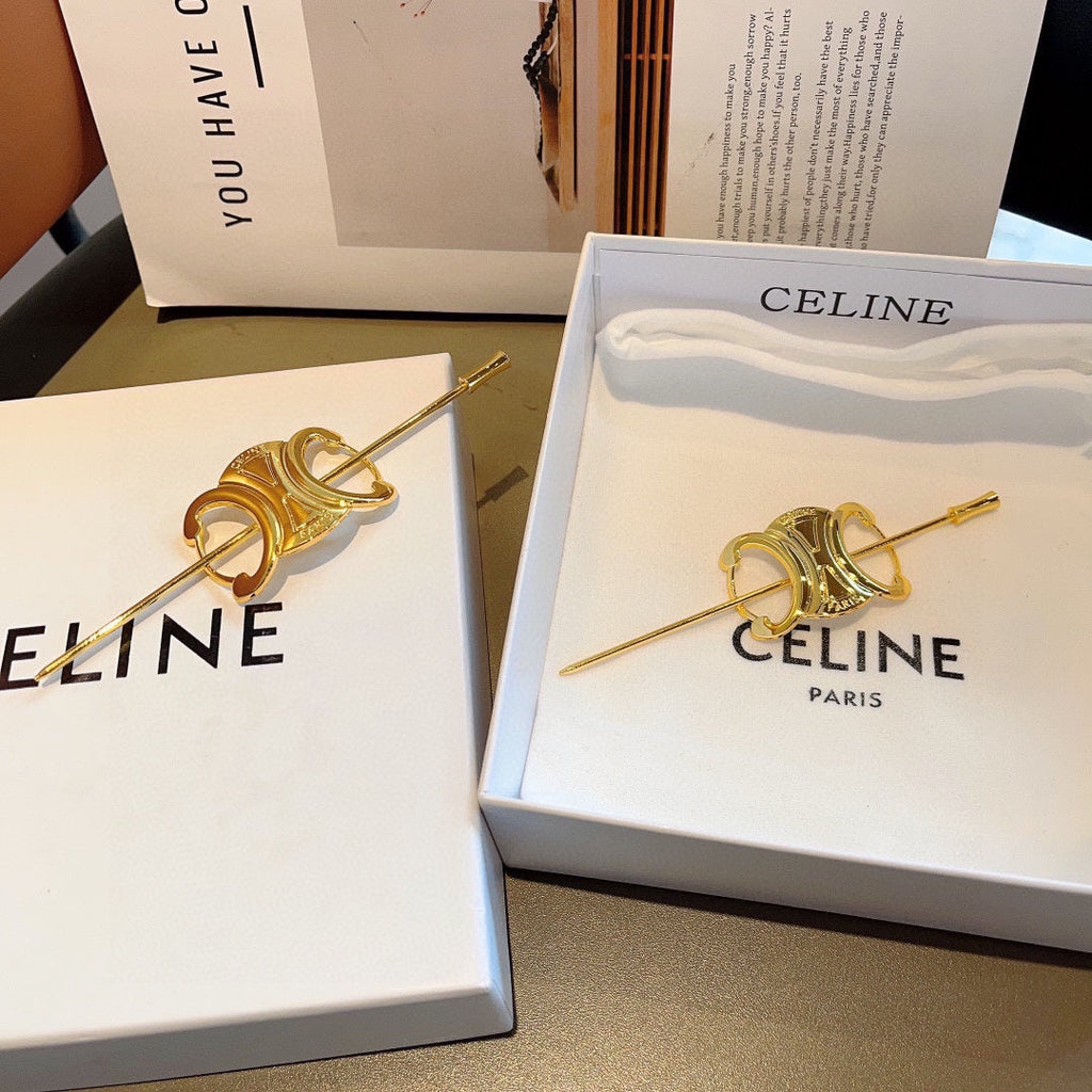GOLD METAL HAIRPIN 425469