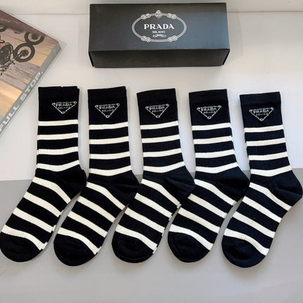 PRADA 26S CREW SOCKS 549153 (1 BOX)