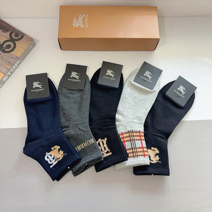 BURBERRY 26S ANKLE SOCKS 154270 (1 BOX)