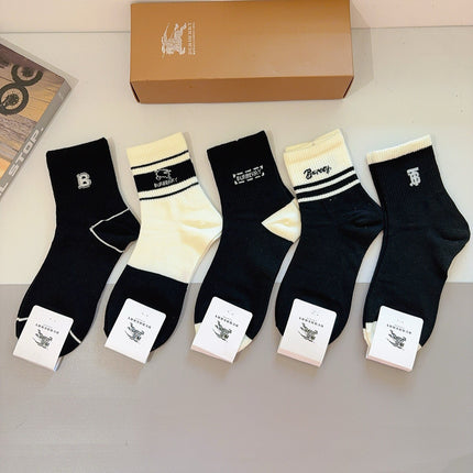 BURBERRY 26S ANKLE SOCKS 170981 (1 BOX)