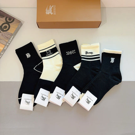BURBERRY 26S ANKLE SOCKS 170981 (1 BOX)