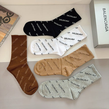 BALENCIAGA 26S CREW SOCKS 224312 (1 BOX)