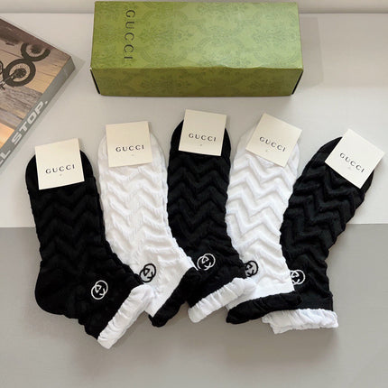 GUCCI 26S ANKLE SOCKS 400393 (1 BOX)