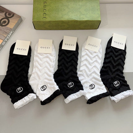 GUCCI 26S ANKLE SOCKS 400393 (1 BOX)