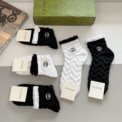 GUCCI 26S ANKLE SOCKS 400393 (1 BOX)
