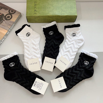 GUCCI 26S ANKLE SOCKS 400393 (1 BOX)