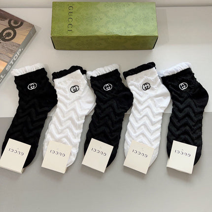 GUCCI 26S ANKLE SOCKS 400393 (1 BOX)