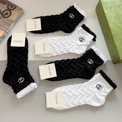 GUCCI 26S ANKLE SOCKS 400393 (1 BOX)