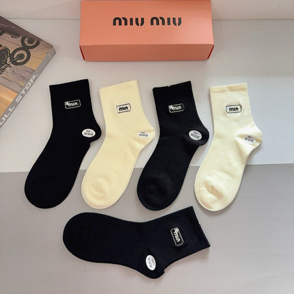 MIUMIU 26S ANKLE SOCKS 417789 (1 BOX)