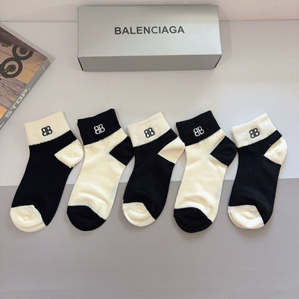 BALENCIAGA 26S ANKLE SOCKS 421033 (1 BOX)