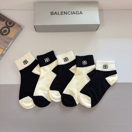 BALENCIAGA 26S ANKLE SOCKS 421033 (1 BOX)