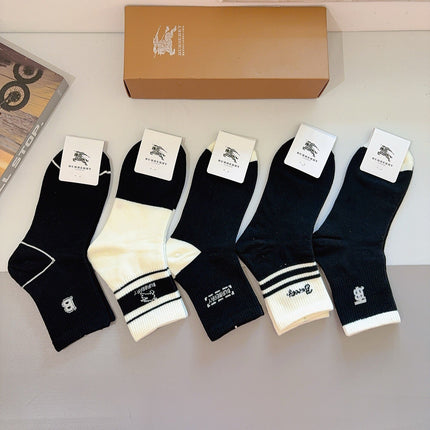 BURBERRY 26S ANKLE SOCKS 421049 (1 BOX)