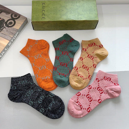 GUCCI 26S ANKLE SOCKS 405339 (1 BOX)