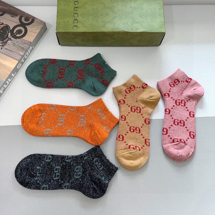 GUCCI 26S ANKLE SOCKS 405339 (1 BOX)