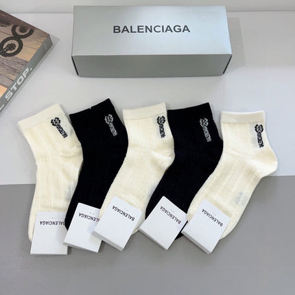 BALENCIAGA 26S ANKLE SOCKS 247838 (1 BOX)