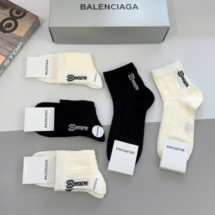 BALENCIAGA 26S ANKLE SOCKS 247838 (1 BOX)