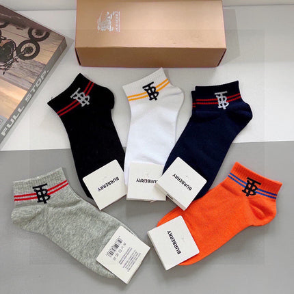 BURBERRY 26S ANKLE SOCKS 407121 (1 BOX)