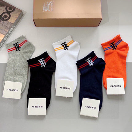 BURBERRY 26S ANKLE SOCKS 407121 (1 BOX)