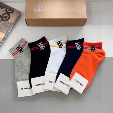 BURBERRY 26S ANKLE SOCKS 407121 (1 BOX)