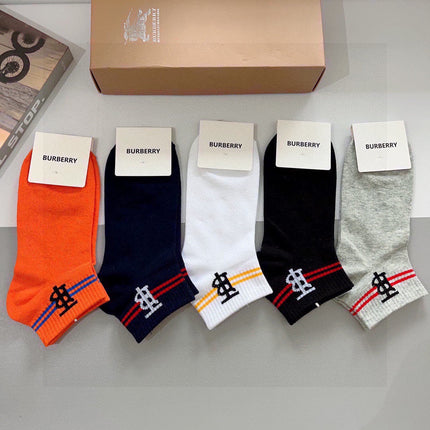BURBERRY 26S ANKLE SOCKS 407121 (1 BOX)