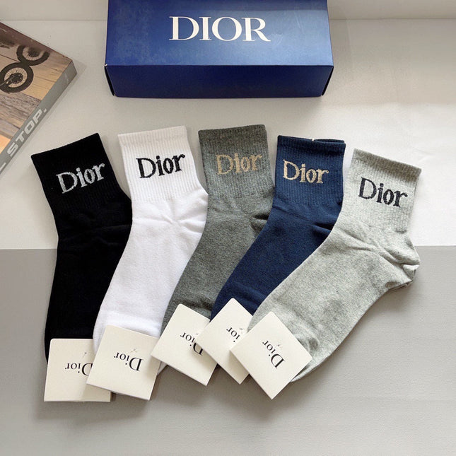 DIOR 26S CREW SOCKS 408700 (1 BOX)