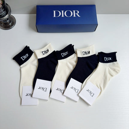 DIOR 26S ANKLE SOCKS 410365 (1 BOX)