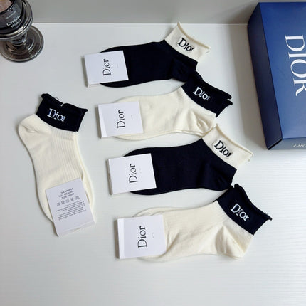 DIOR 26S ANKLE SOCKS 410365 (1 BOX)