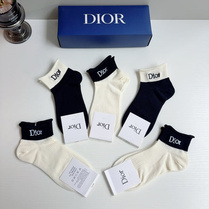 DIOR 26S ANKLE SOCKS 410365 (1 BOX)