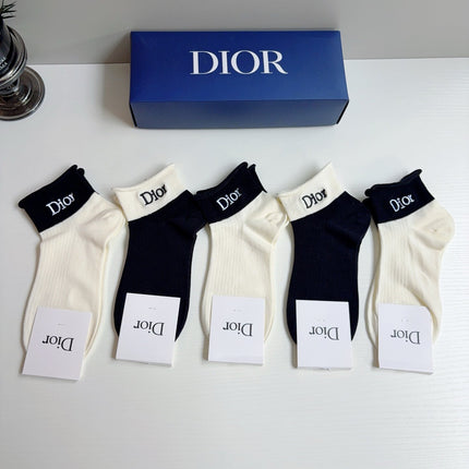 DIOR 26S ANKLE SOCKS 410365 (1 BOX)