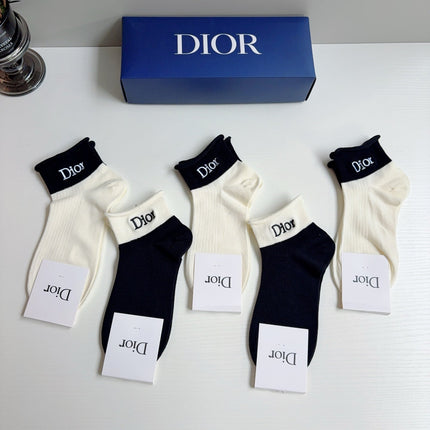 DIOR 26S ANKLE SOCKS 410365 (1 BOX)