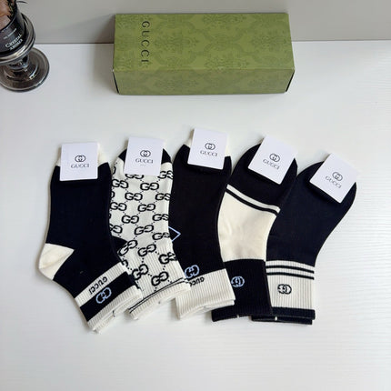 GUCCI 26S ANKLE SOCKS 311148 (1 BOX)
