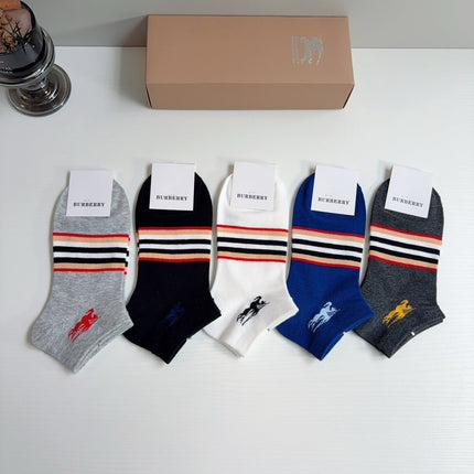 BURBERRY 26S ANKLE SOCKS 408719 (1 BOX)