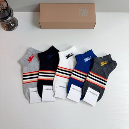 BURBERRY 26S ANKLE SOCKS 408719 (1 BOX)