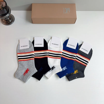 BURBERRY 26S ANKLE SOCKS 408719 (1 BOX)