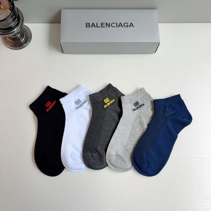 BALENCIAGA 26S ANKLE SOCKS 419308 (1 BOX)