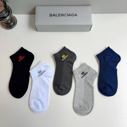 BALENCIAGA 26S ANKLE SOCKS 419308 (1 BOX)