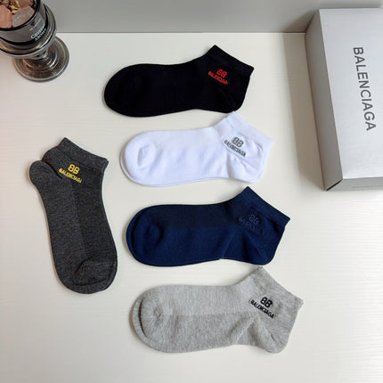 BALENCIAGA 26S ANKLE SOCKS 419308 (1 BOX)