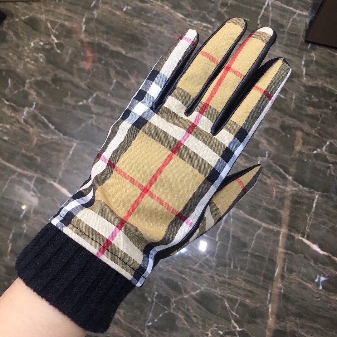 LINED GLOVES IN CAMEL BEIGE CASHMERE AND LAMBSKIN 454587