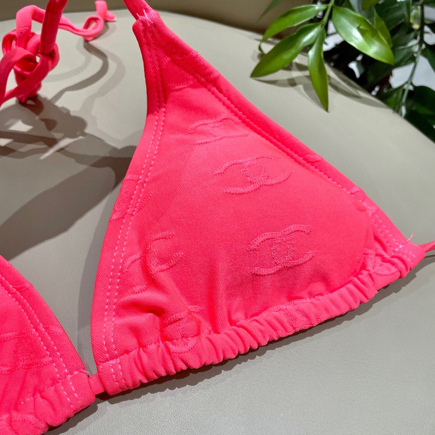 CC BIKINI SWIMSUIT SET IN PINK 627833