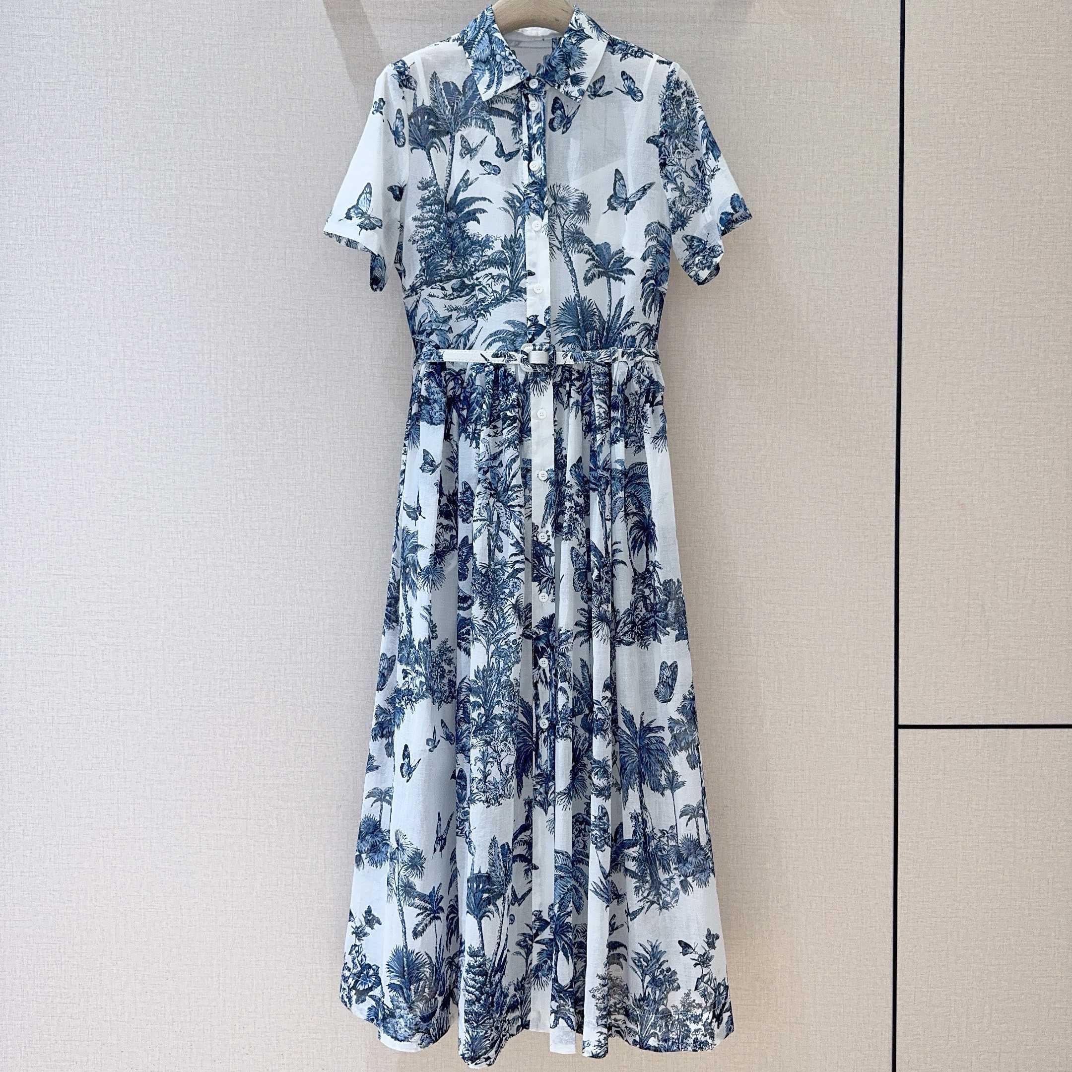 DIOR 26S MIDI SHIRT DRESS 1320