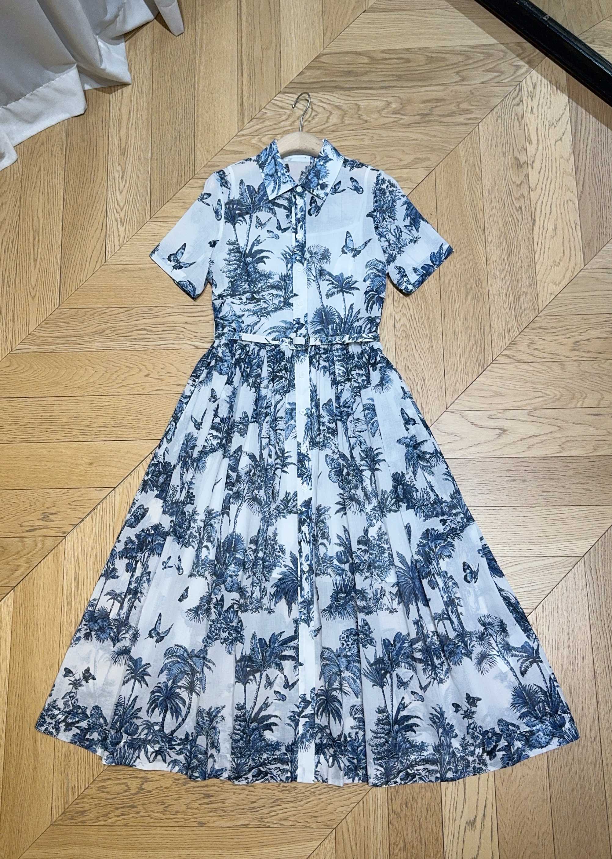DIOR 26S MIDI SHIRT DRESS 1320