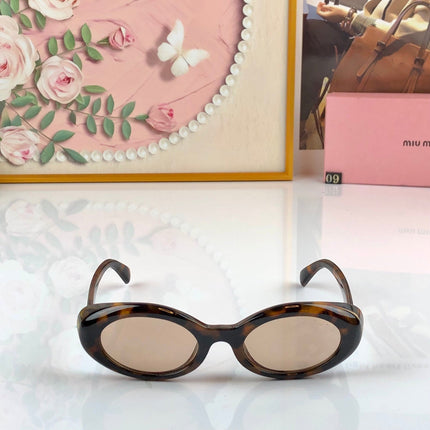 MIUMIU 26S OVAL FRAME IN ACETATE 426527