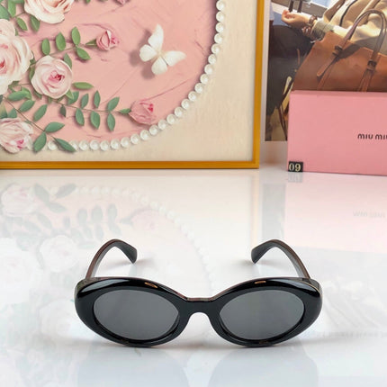 MIUMIU 26S OVAL FRAME IN ACETATE 426528