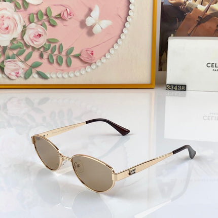 CELINE 26S OVAL FRAME IN METAL 483535