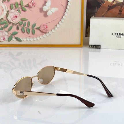 CELINE 26S OVAL FRAME IN METAL 483535