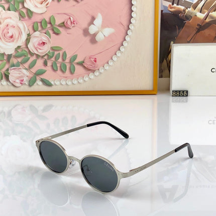 CELINE 26S OVAL FRAME IN METAL 490674