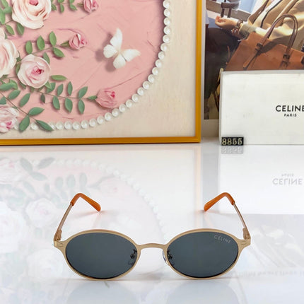 CELINE 26S OVAL FRAME IN METAL 490675