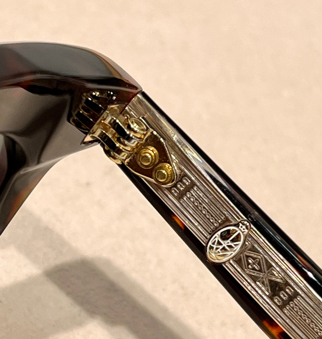 SQUARE SUNGLASSES 617107 IN BROWN MIXD RED HAVANA ACETATE