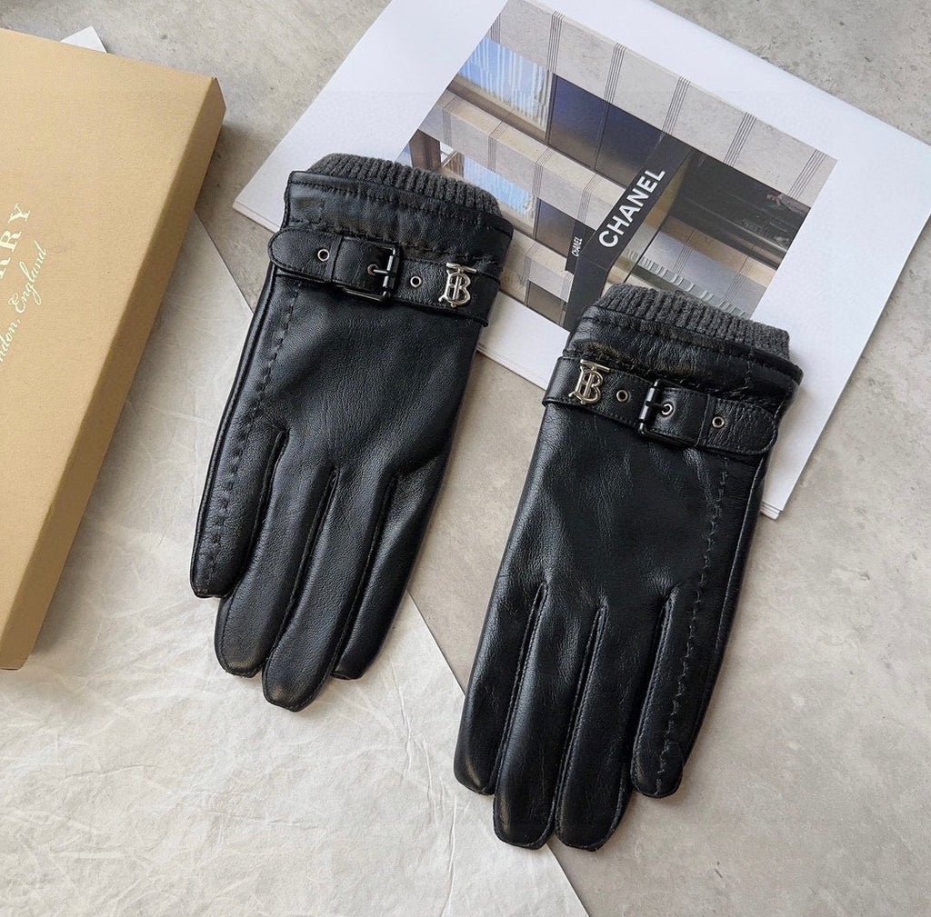 GLOVES IN BLACK LAMBSKIN 462301
